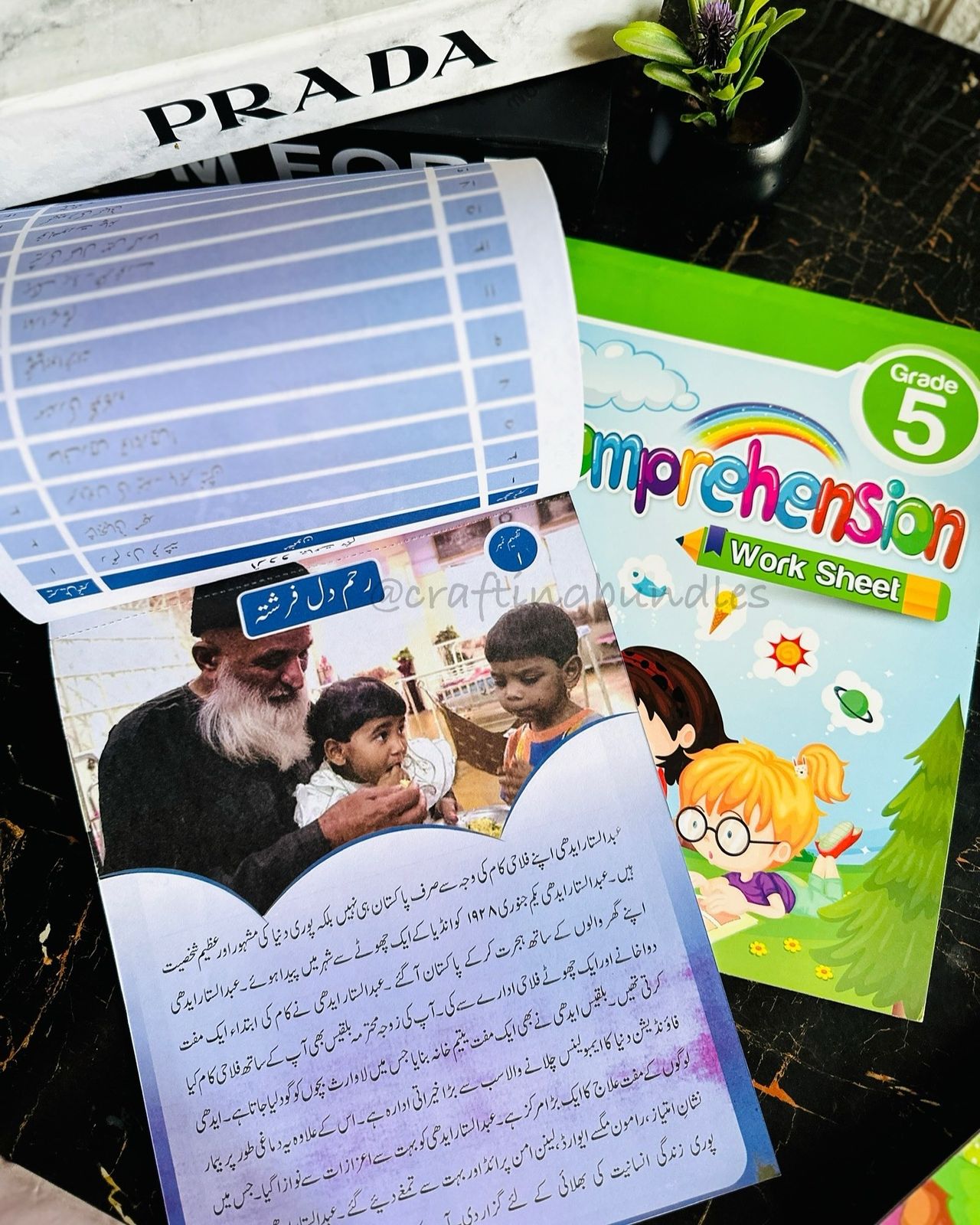 Grade 1-5 Comprehension & Tafheem