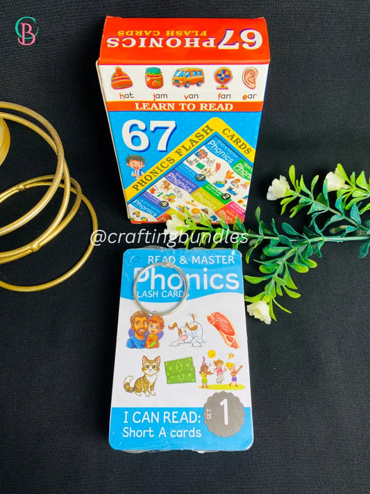 67 PHONICS FLASH CARD