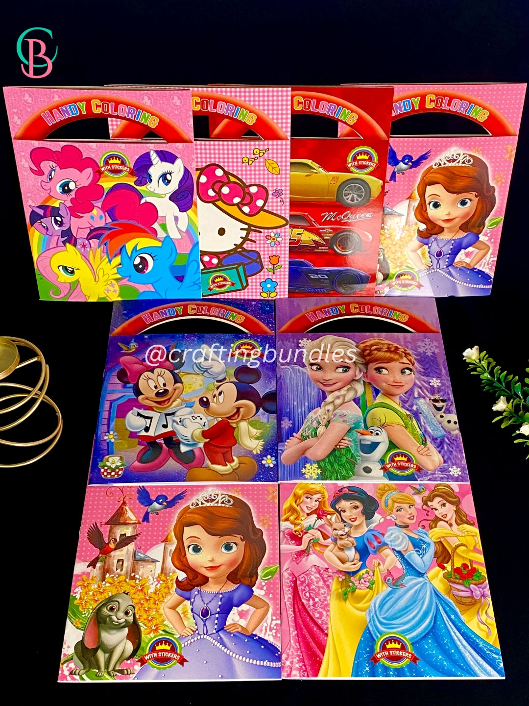 Fancy Coloring Book Set
