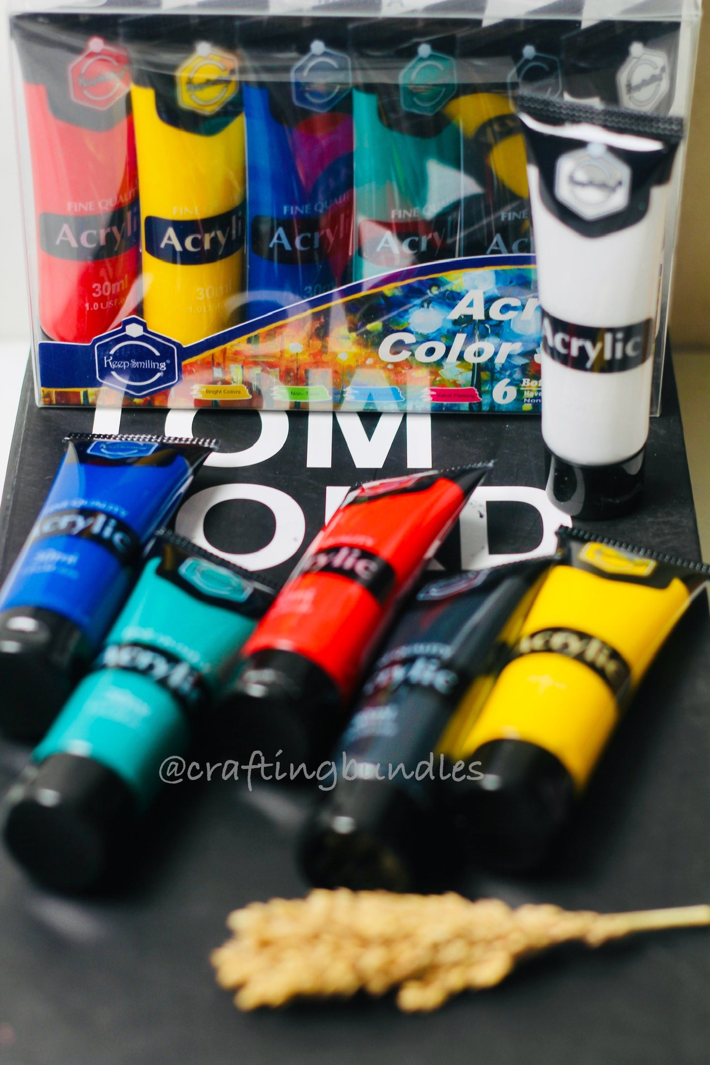 Acrylic Paint 6 colors (30ml)