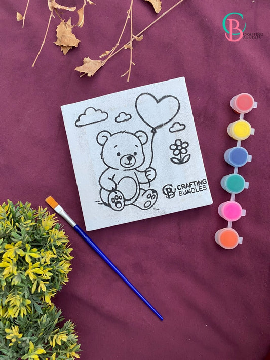 DIY Printed Canvas For Kids