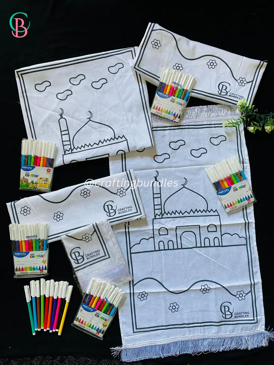 Ramadan Prayer Mat With Markers