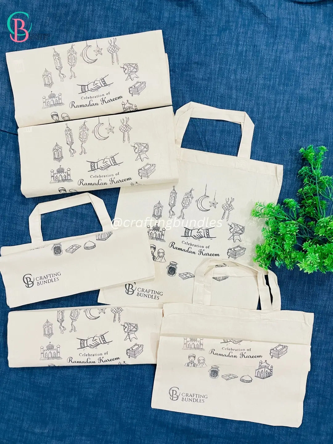Ramadan Printed Tote Bags