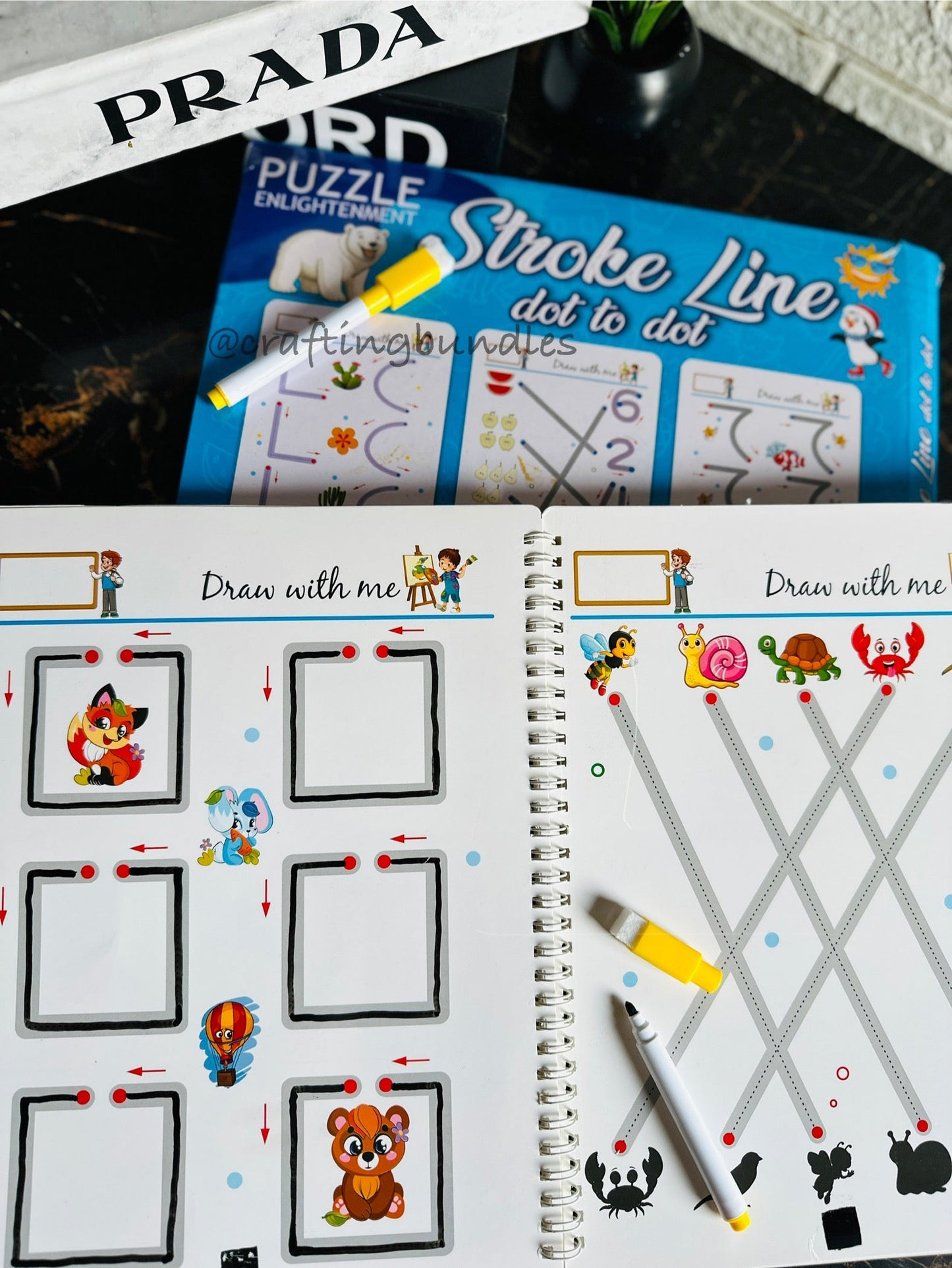 Dot to Dot Tracing Book