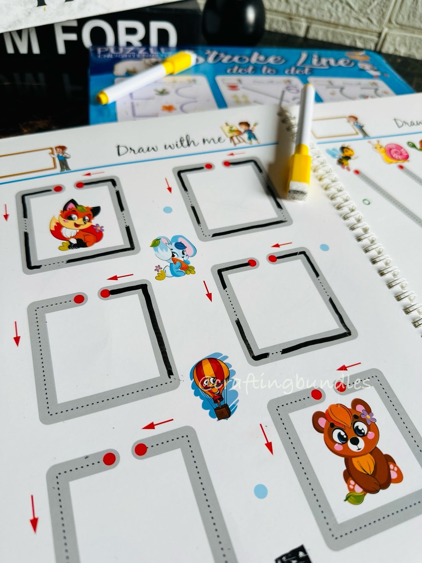 Dot to Dot Tracing Book