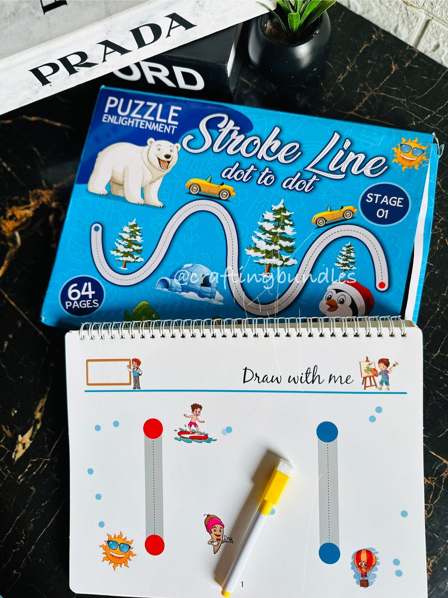 Dot to Dot Tracing Book