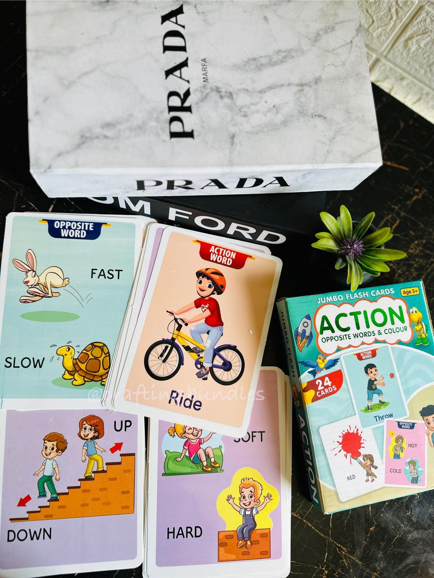 Action Opposite Words & Colour