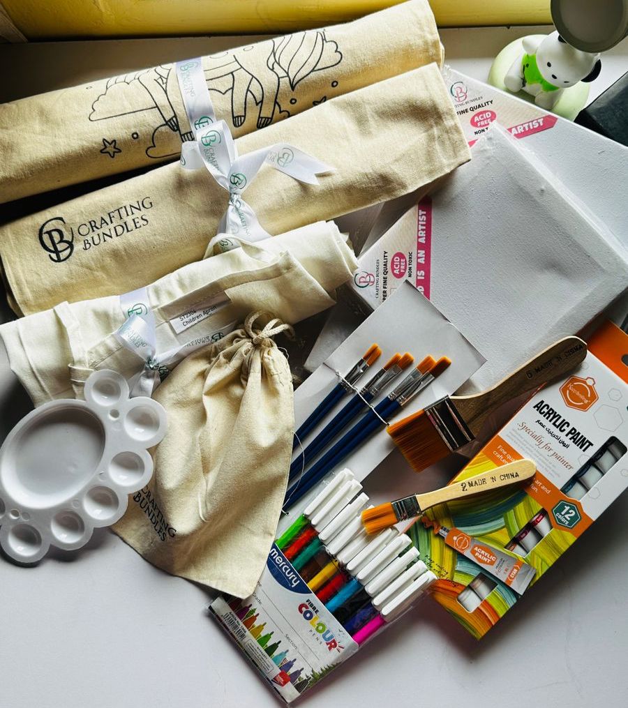 DIY Tote And Canvas Set