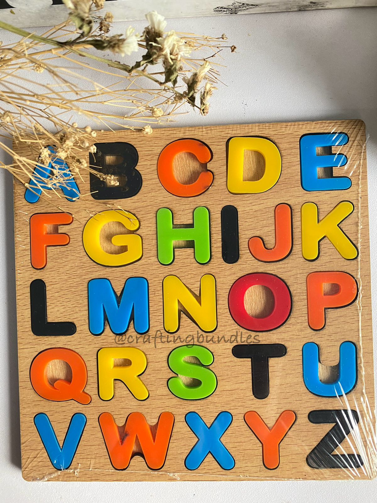Wooden Acrylic Alphabets