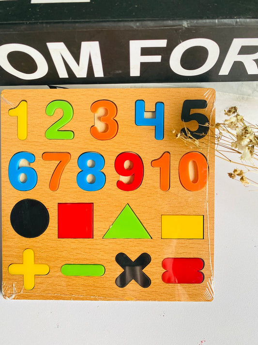 Wooden Acrylic Alphabets