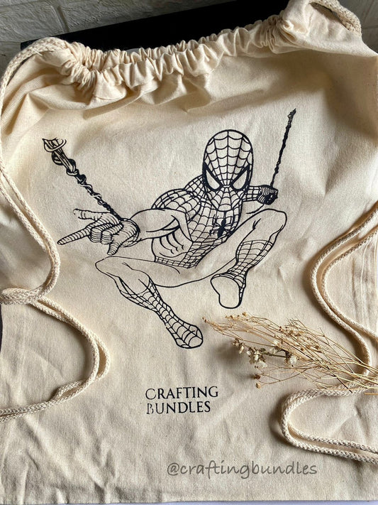 DIY Printed Boys Double Shoulder Bag