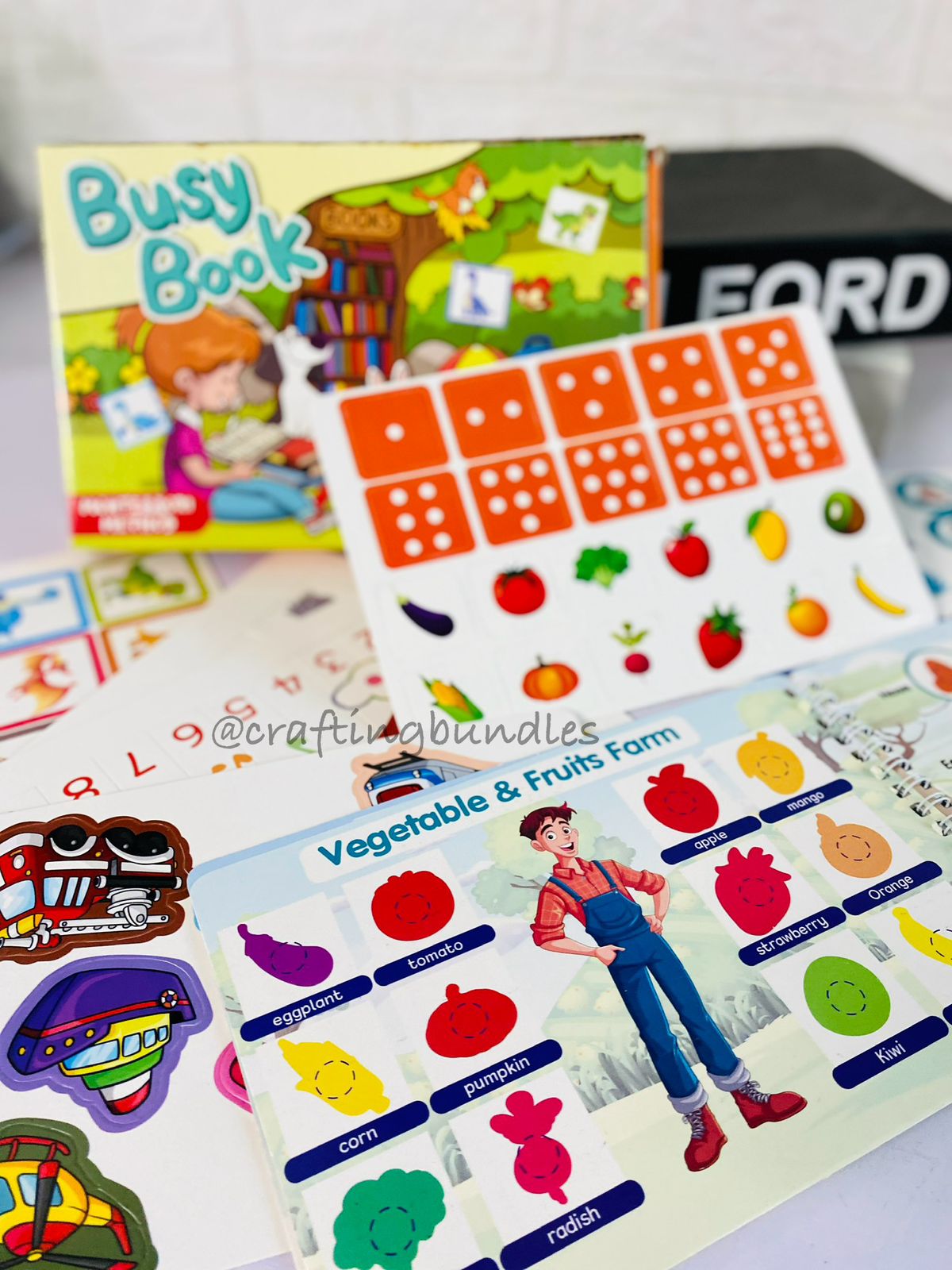 Pre School Busy Book