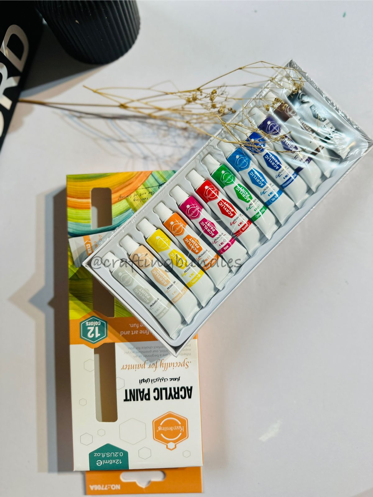 Acrylic paint tubes (6 ml)