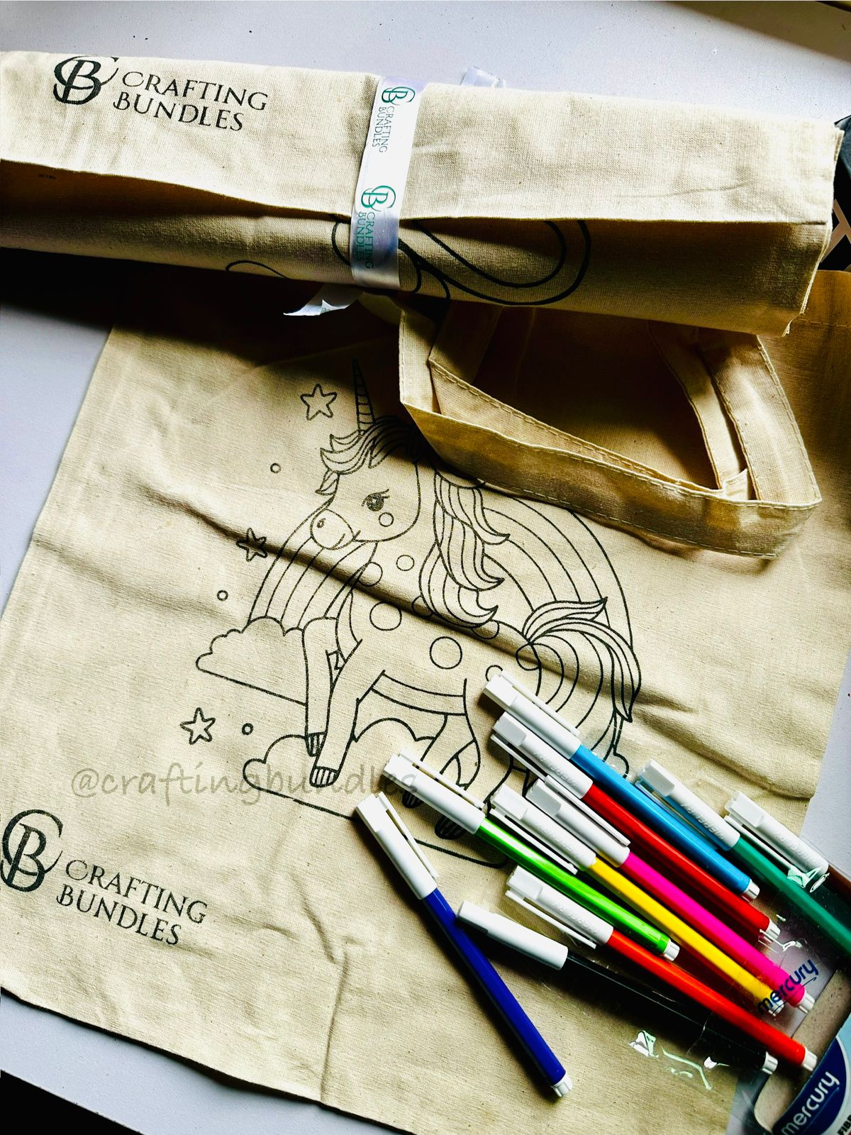 DIY Tote And Canvas Set