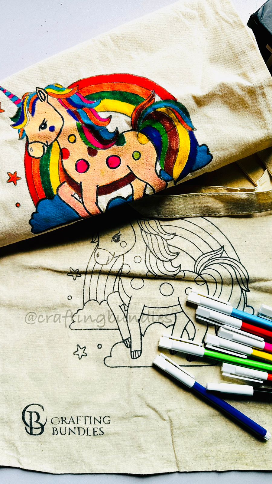 DIY Tote And Canvas Set