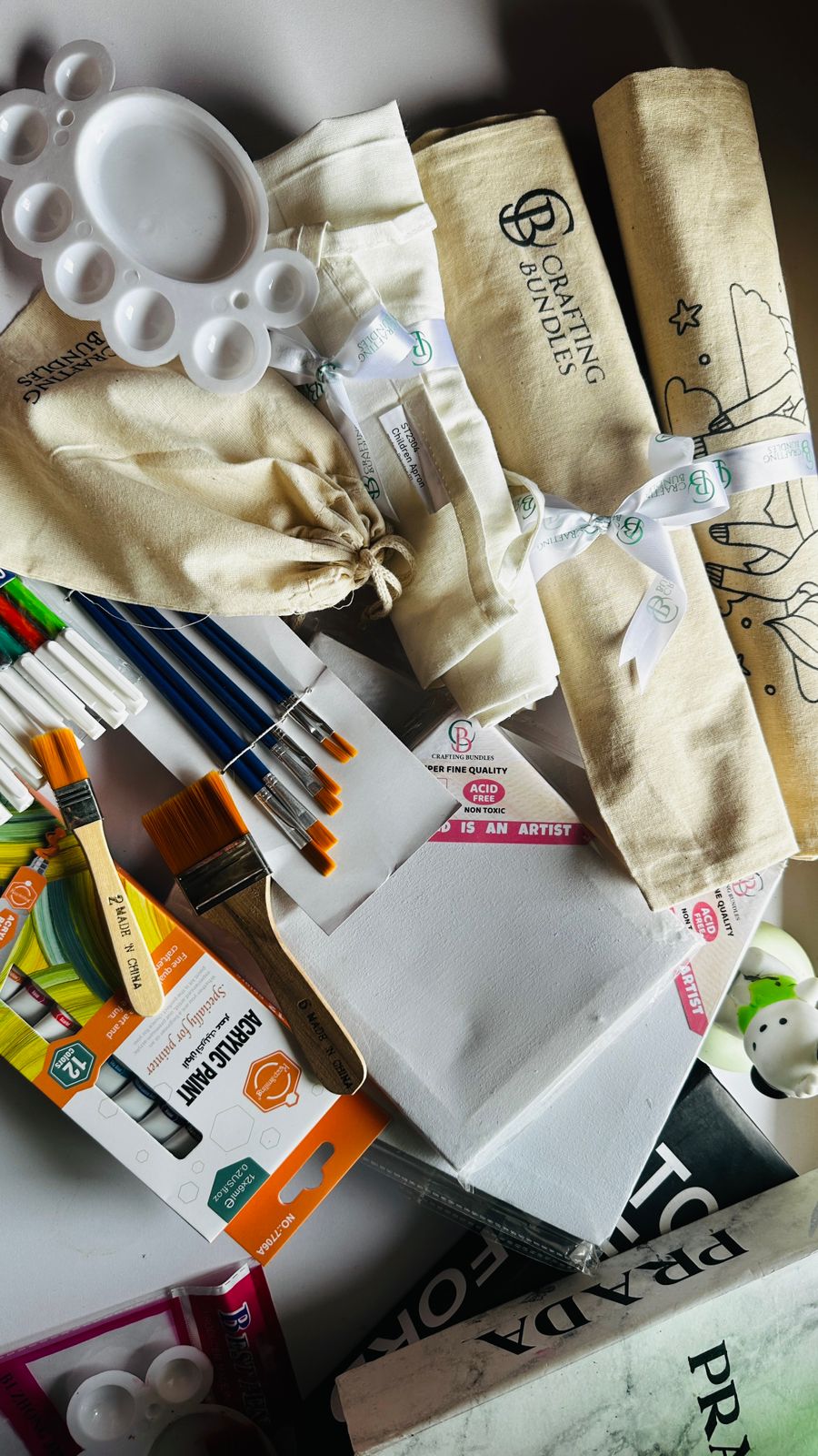 DIY Tote And Canvas Set