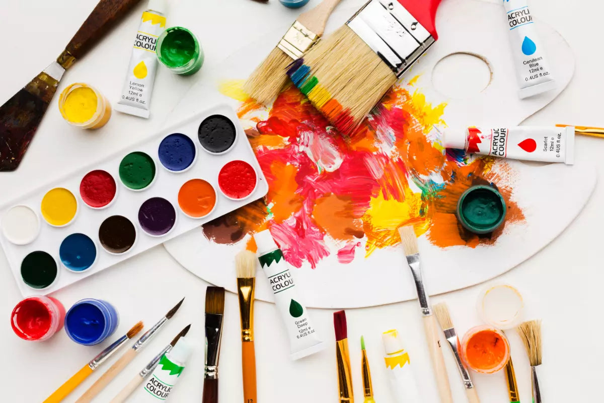 Painting Tips & Tricks for Beginners: Start Right with Acrylic Colours