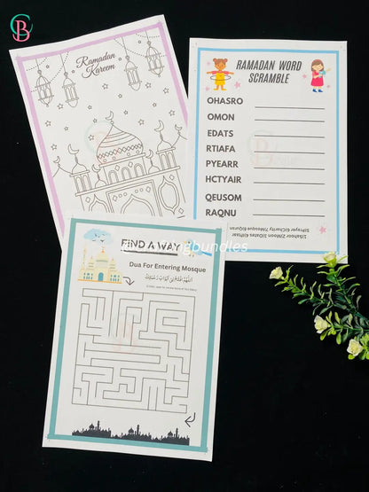 Ramadan Activity Booklet With Stationery