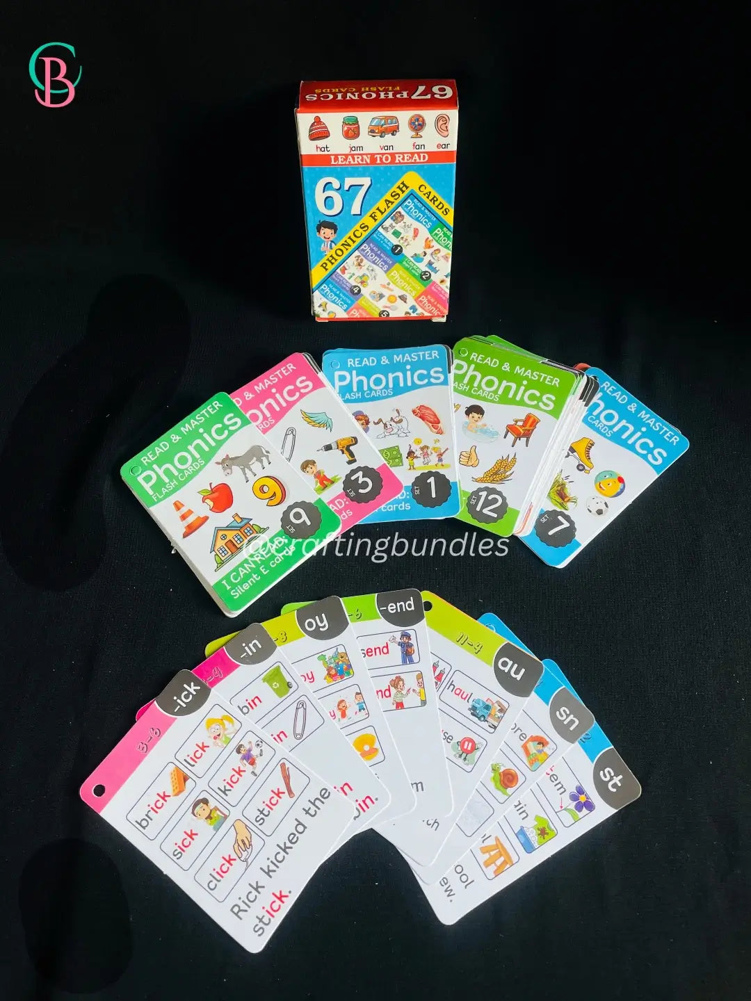 67 PHONICS FLASH CARD