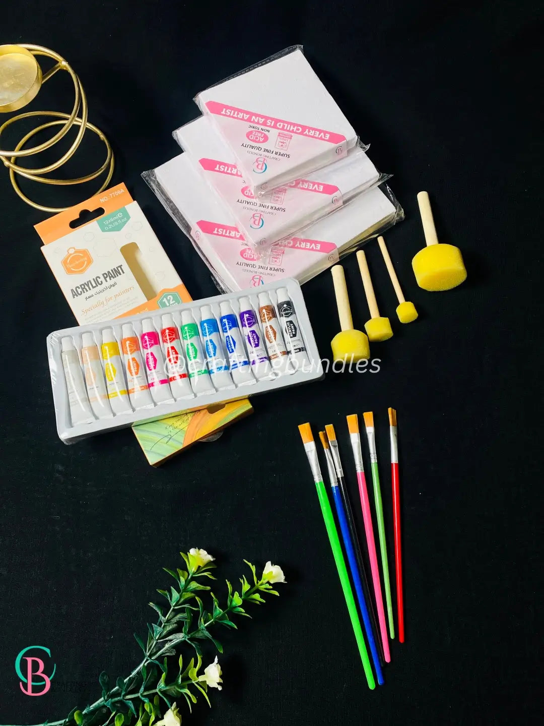 Acrylic Painting Starter Bundle
