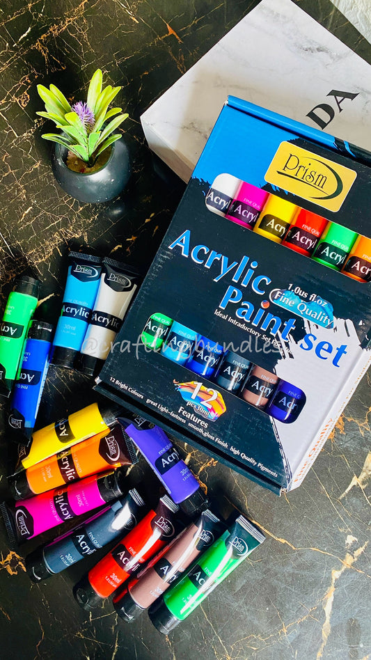 Acrylic Paint 12 Color (30ml)