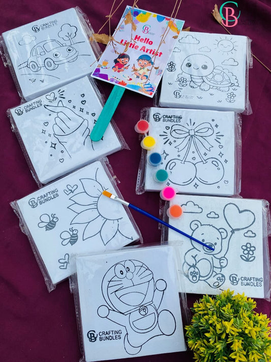 DIY Printed Canvas For Kids