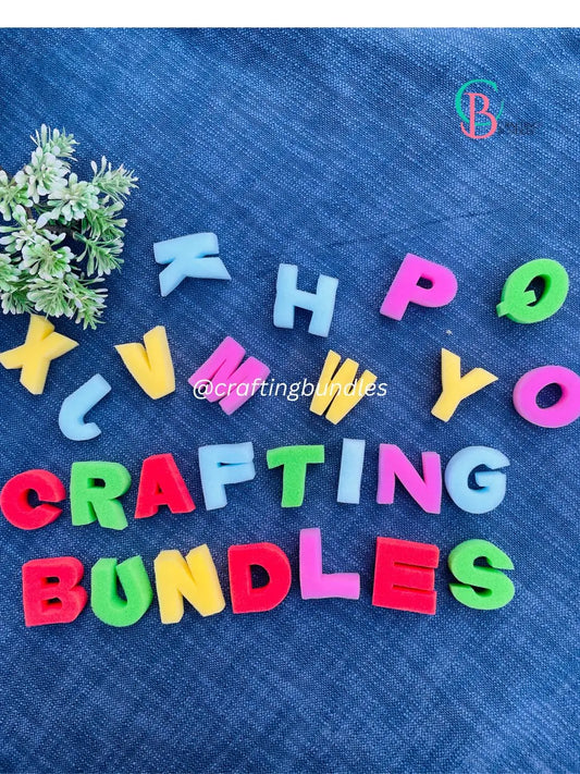 Alphabetic Foam Brush