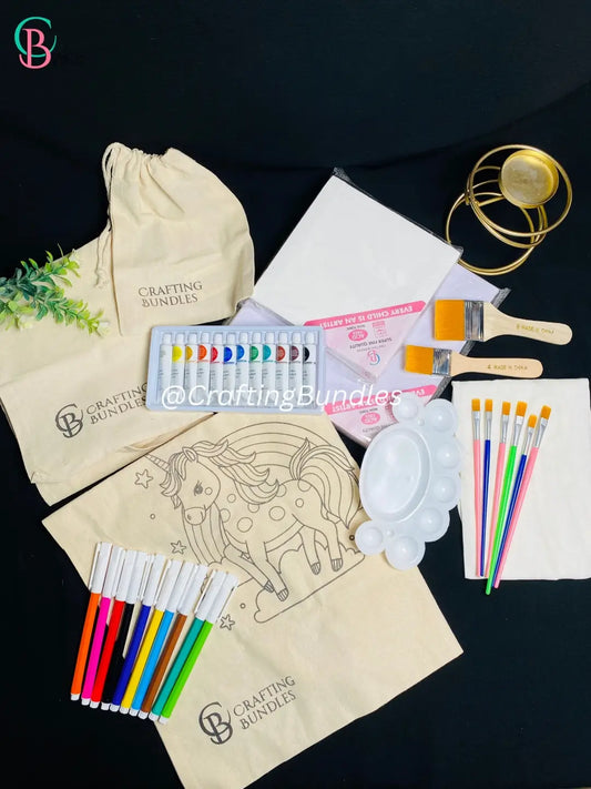 DIY Tote And Canvas Set