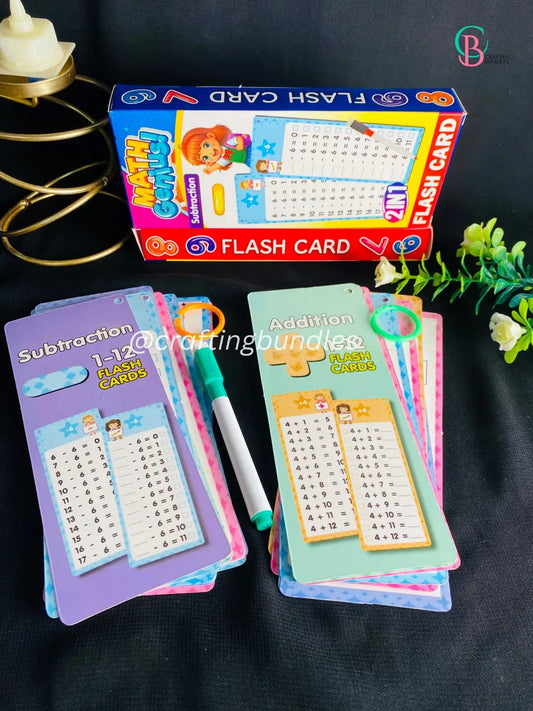 Quick Math Flash Cards For Beginners