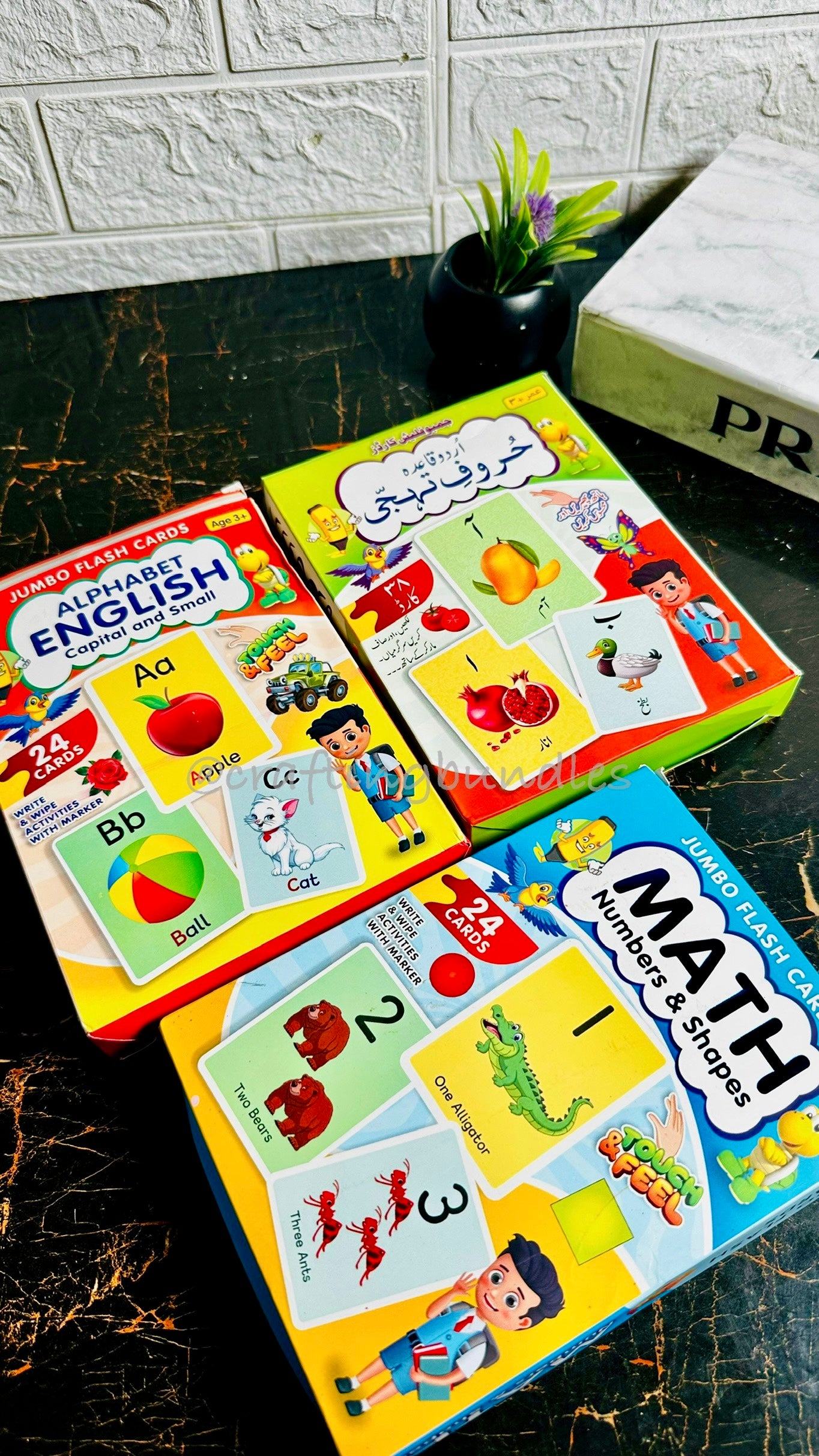 Flashcards (Urdu,English,Maths)