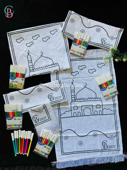 Ramadan Prayer Mat With Markers