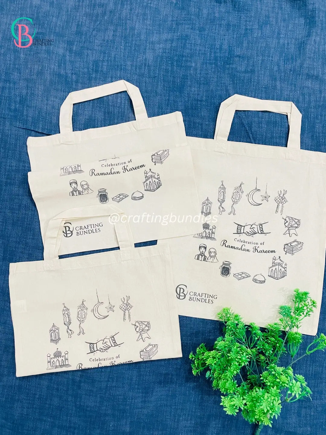Ramadan Printed Tote Bags