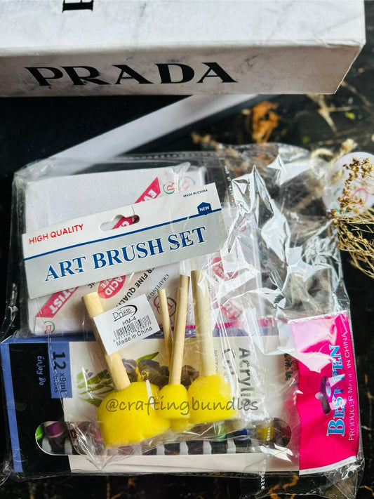 Acrylic Painting Starter Bundle