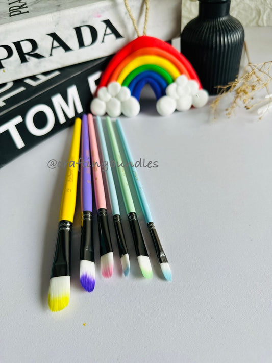 Fancy Brushes 6Pcs