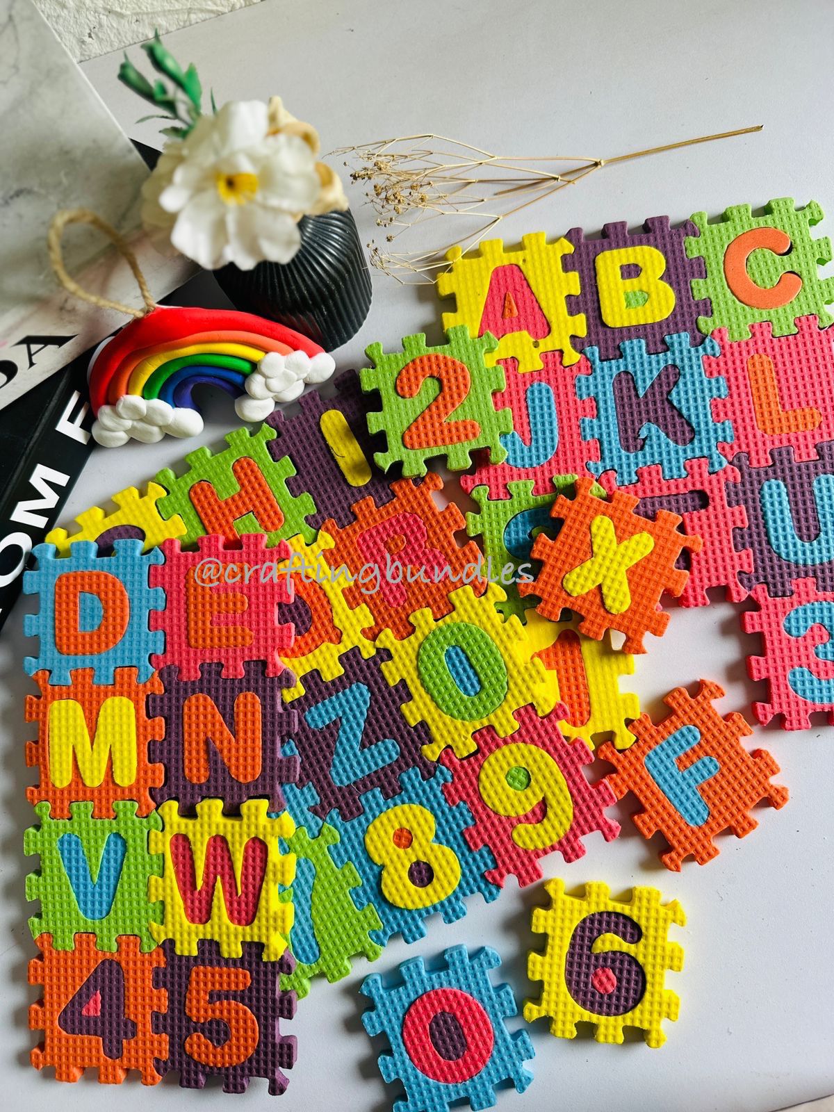 Foamic Board (Alphabet,Numbers,Huroof)