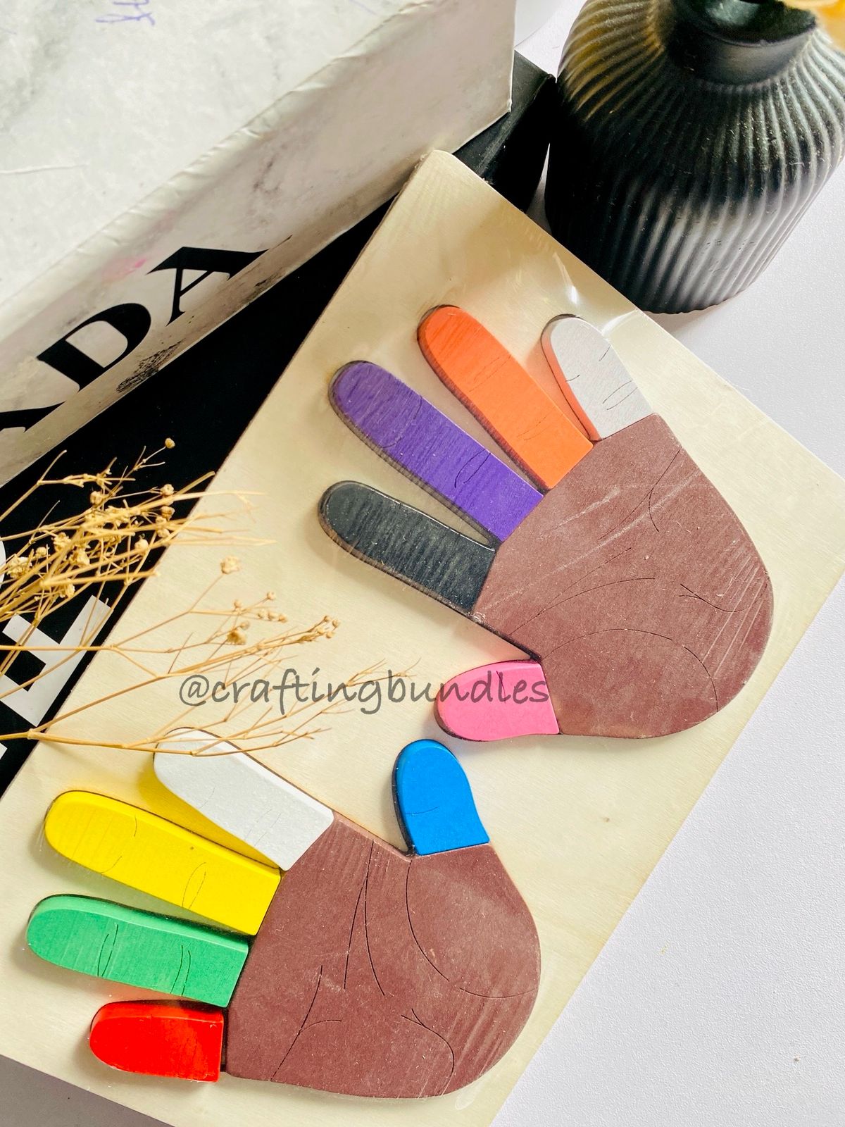 Wooden Hand Activity