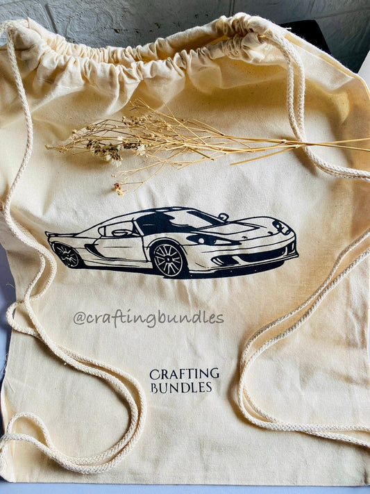 DIY Printed Boys Double Shoulder Bag