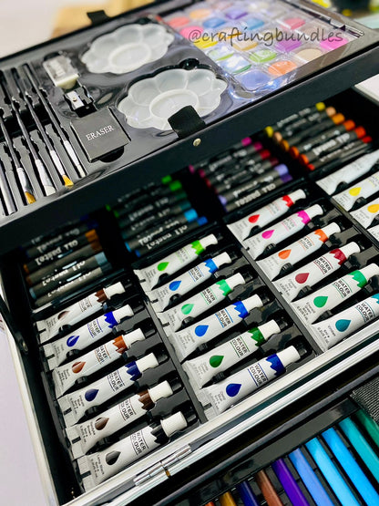 145 pcs Color Art Case for Kids
