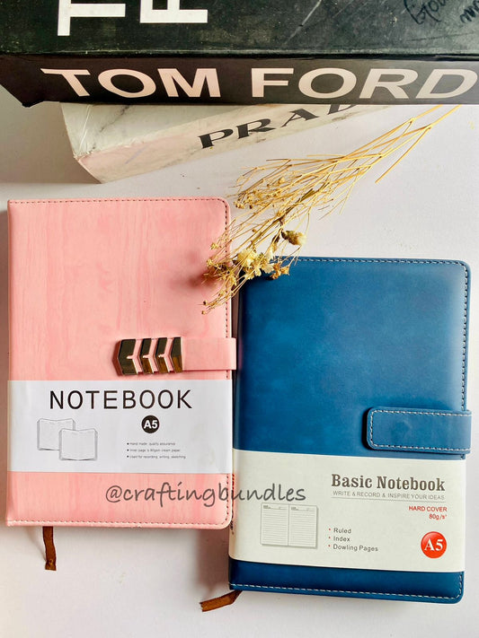 Leather Note Book Diary