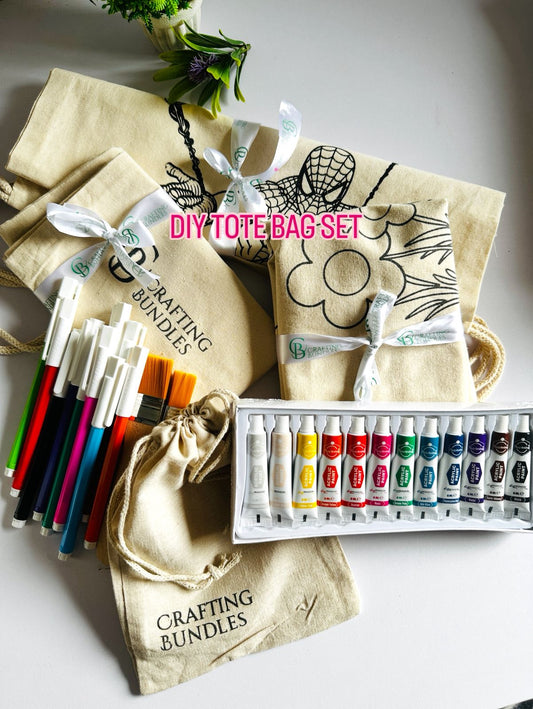 DIY Tote Bag Set