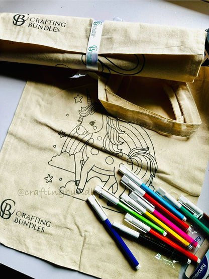 DIY Tote And Canvas Set