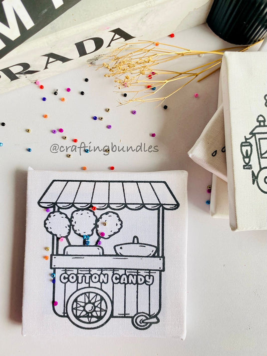 DIY Printed Canvas (For Kids)