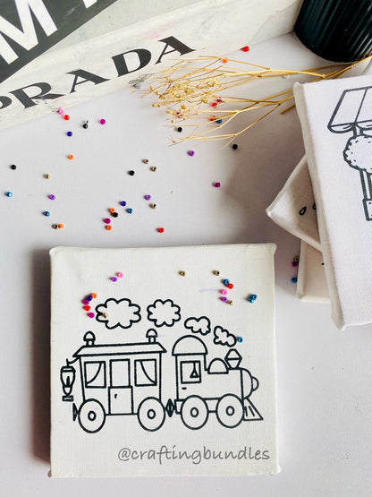 DIY Printed Canvas (For Kids)