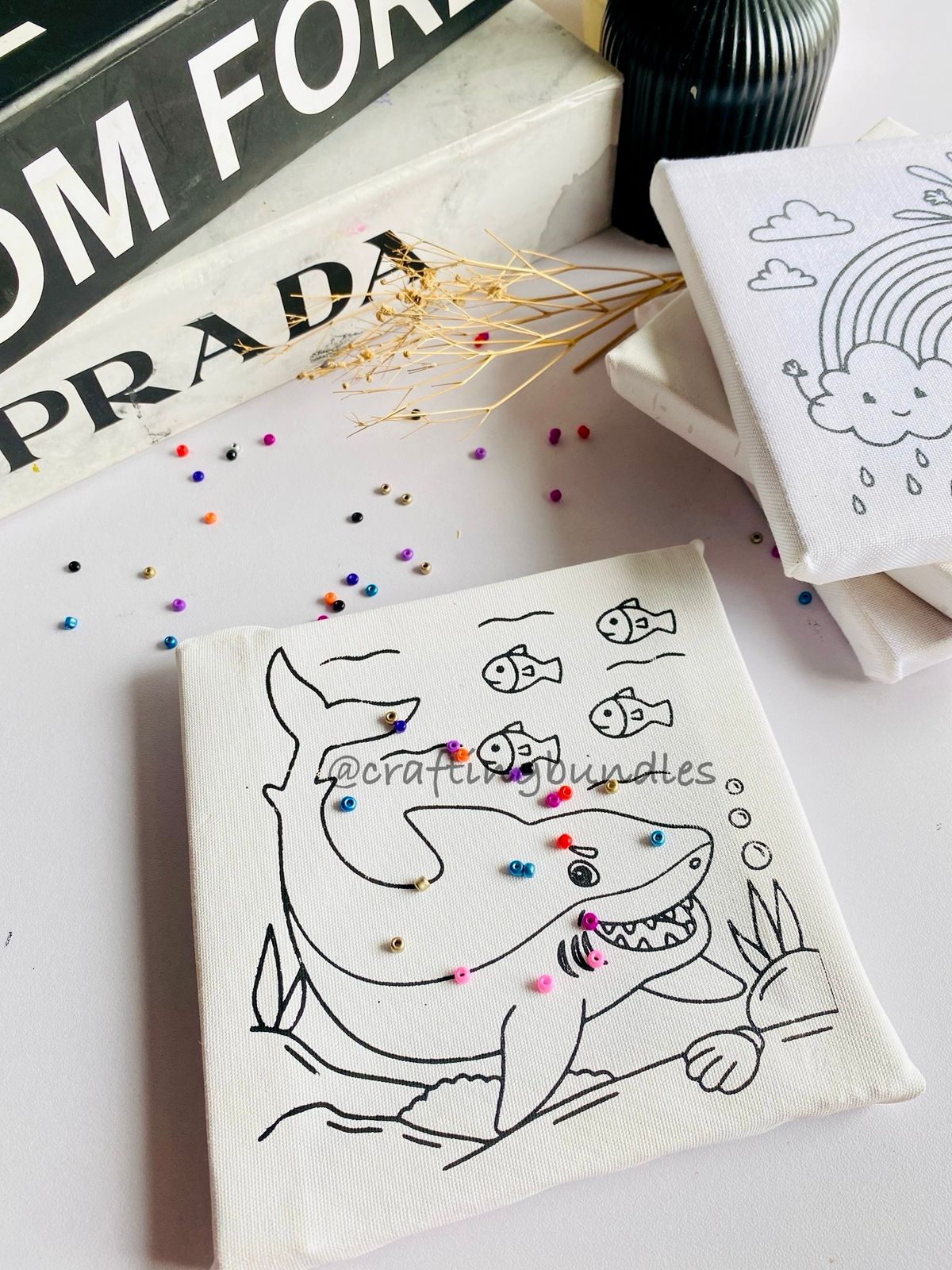 DIY Printed Canvas (For Kids)