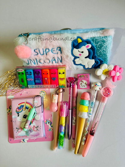 Fancy Unicorn Stationary Kit