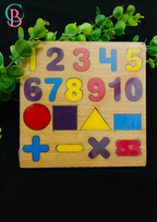 Wooden Acrylic Alphabets