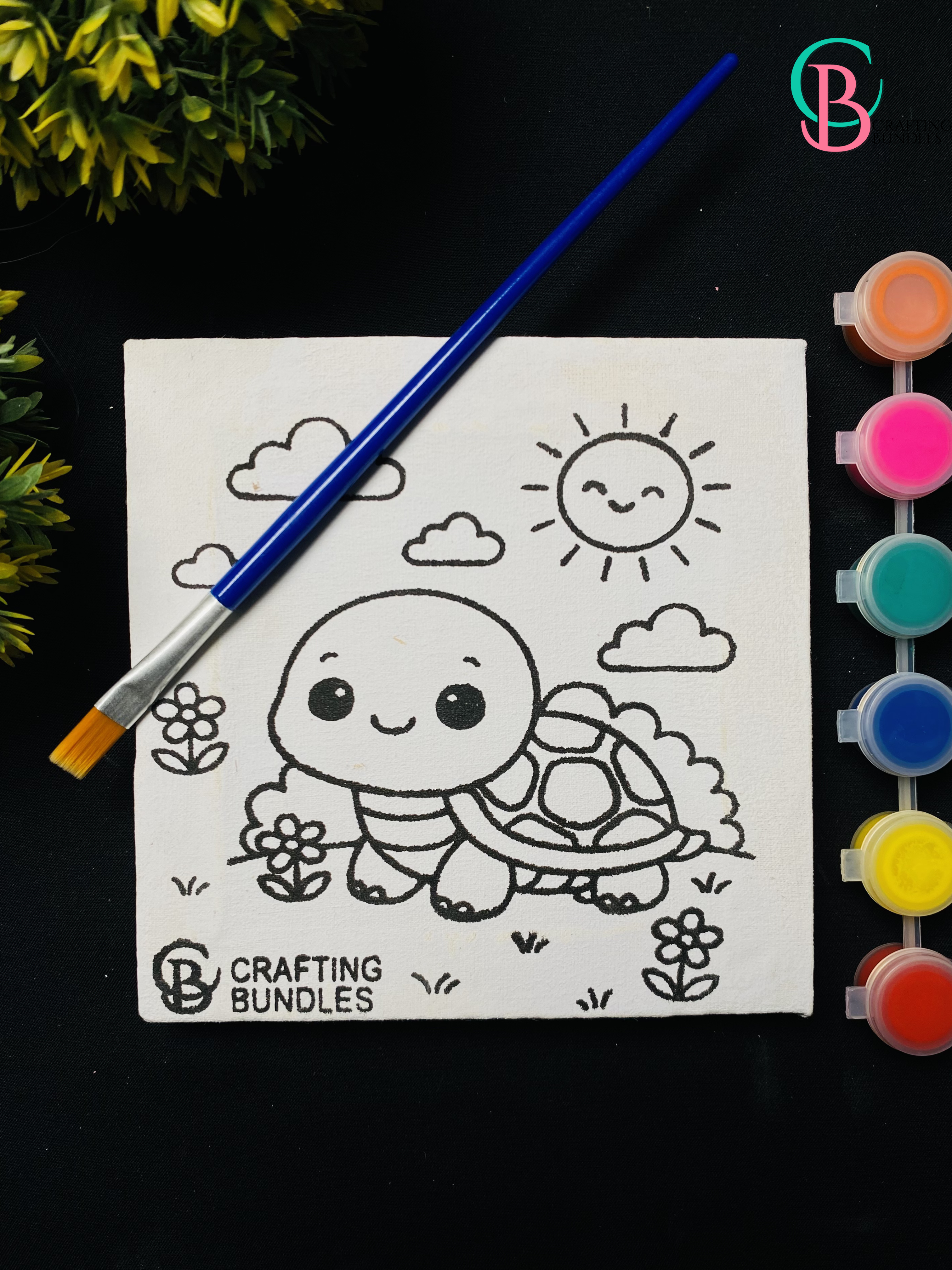 DIY Printed Canvas For Kids