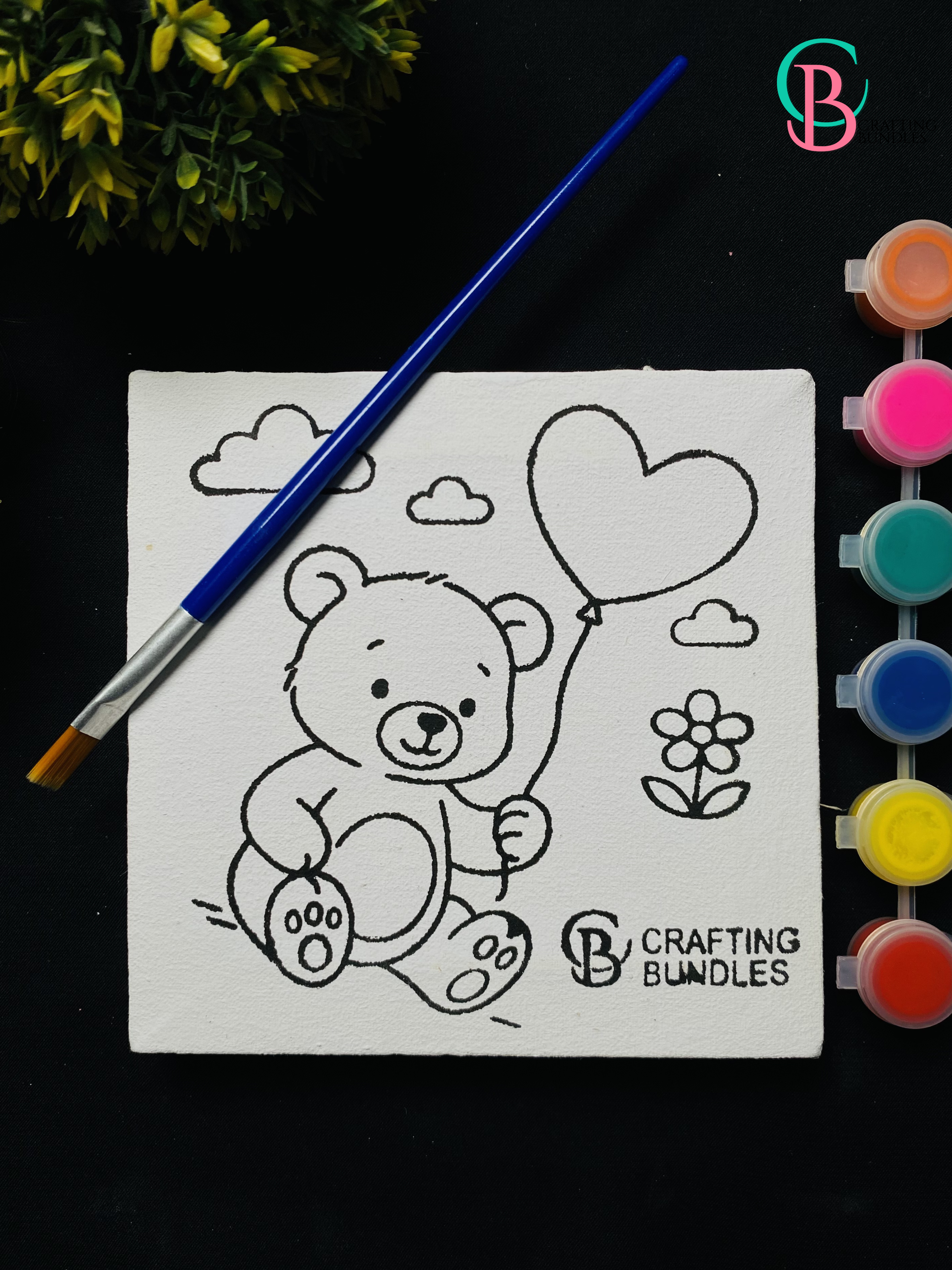 DIY Printed Canvas For Kids