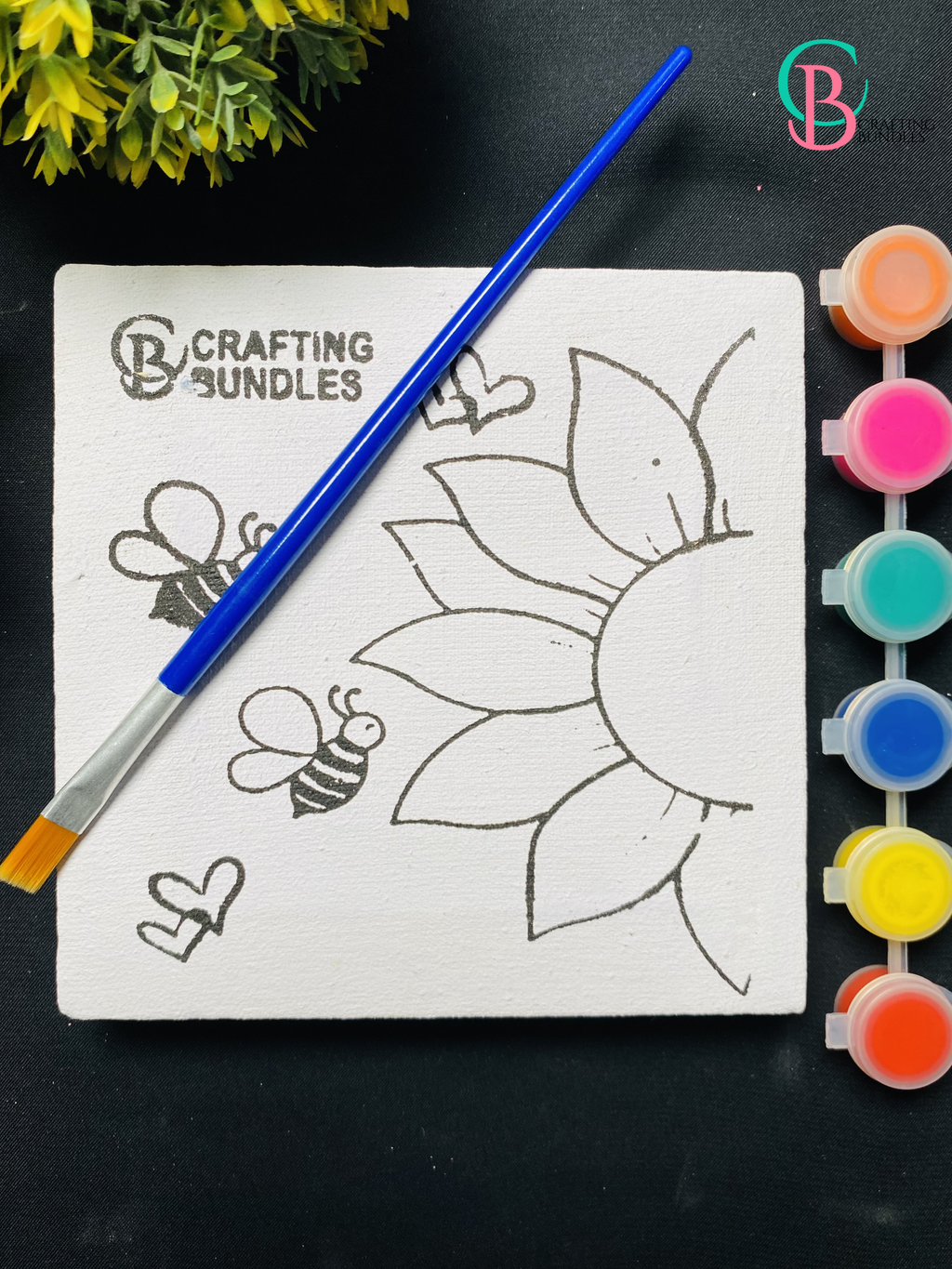 DIY Printed Canvas For Kids