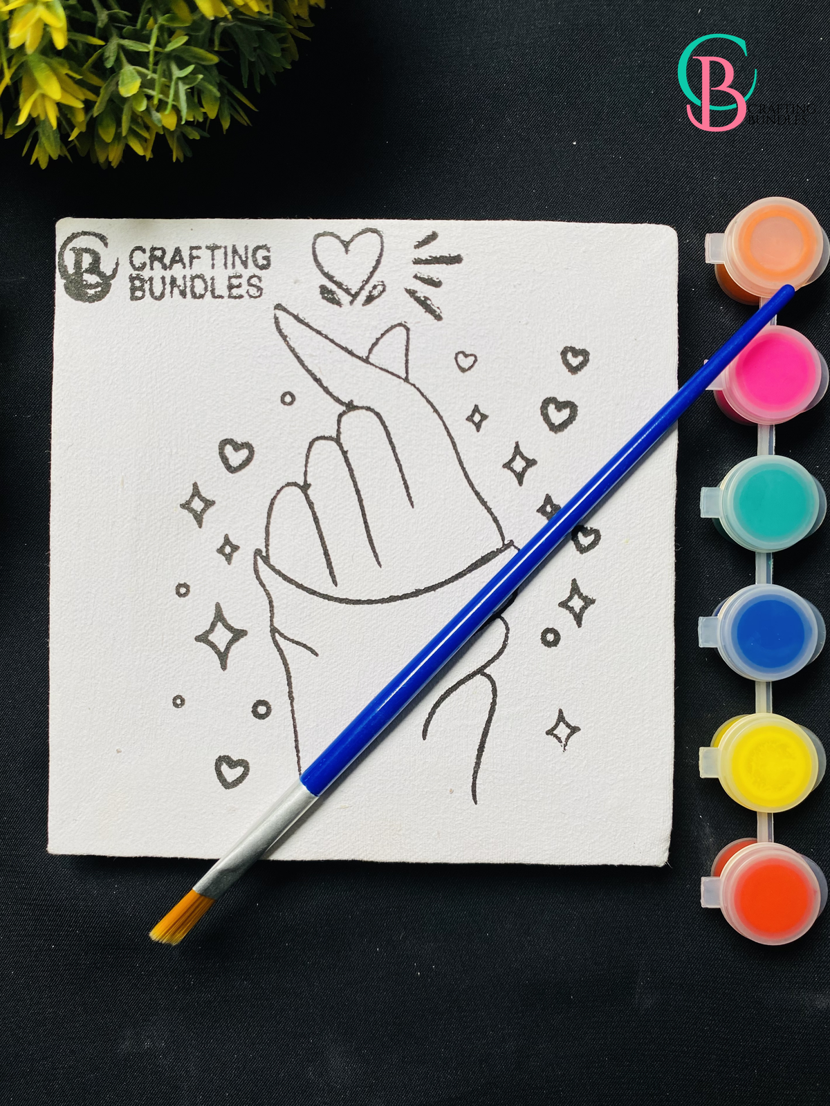 DIY Printed Canvas For Kids